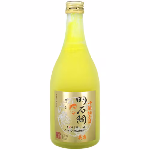Akashi Ginjo Yuzushu Citrus Sake 10% 50cl