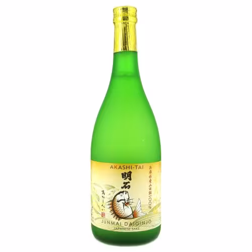 Akashi Junmai Daiginjo Genshu Sake 16% 72cl