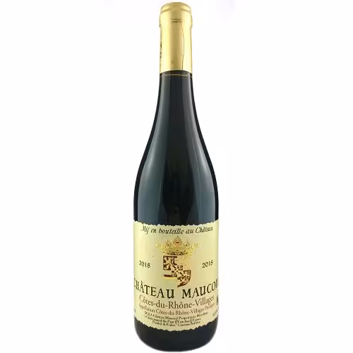 Chateau Maucoil Cotes du Rhone Villages Rouge Organic 2024 75cl