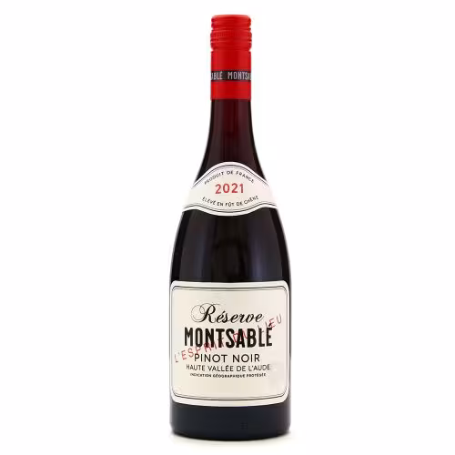 Montsable Reserve Pinot Noir IGP Haute Vallee de LAude 2024 75cl