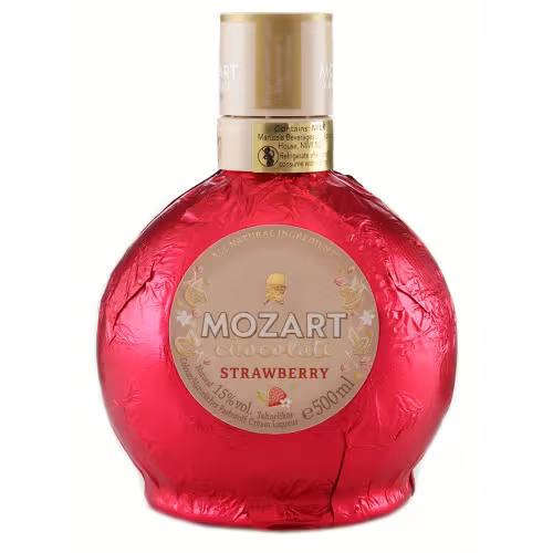 Mozart Strawberry White Chocolate 15% 50cl