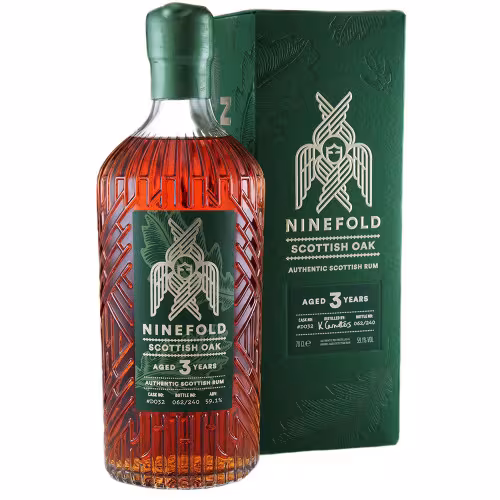 Ninefold 3 Year Old Scottish Oak 59.1% 70cl