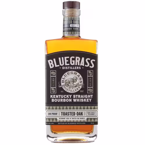 Bluegrass Toasted Oak Bourbon 50% 70cl