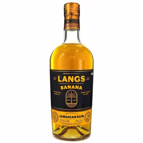 Langs Banana Rum 37.5% 70cl