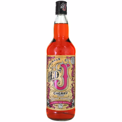 Old J Cherry Spiced Rum 35% 70cl