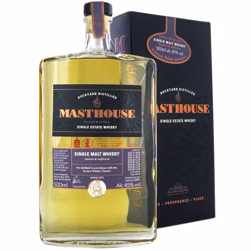 Masthouse Pot Still Single Malt 45% 50cl