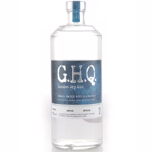 GHQ London Dry Gin 41% 70cl
