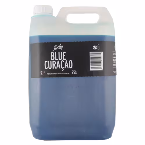 Lucky Liqueurs Blue Curacao Jerry Can 25% 500cl