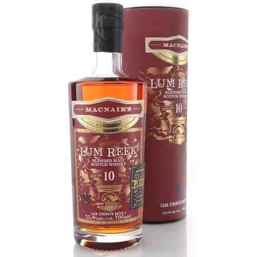 MacNairs Lum Reek 10 Year Old Cask Strength Batch 2 55.8% 70cl