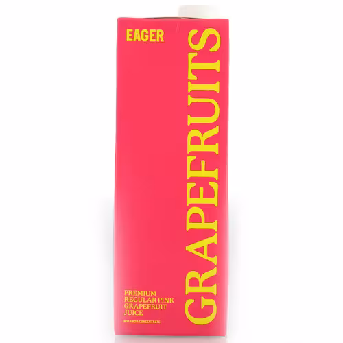 Eager Pink Grapefruit Juice CASE 8x100cl
