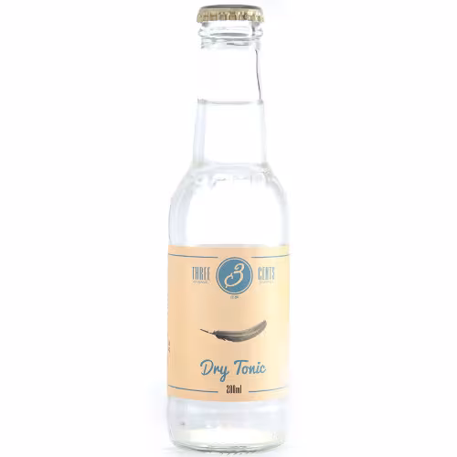 Three Cents Dry Tonic CASE 24x20cl