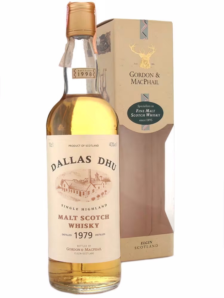 Dallas Dhu 1979 Gordon and MacPhail bottled 1998 40% 70cl