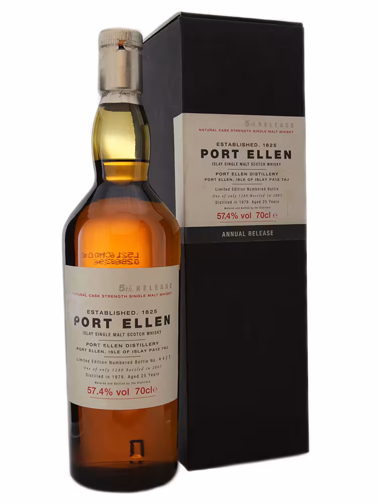 Port Ellen 1979 25 Year Old 5th Release 57.4%  70cl
