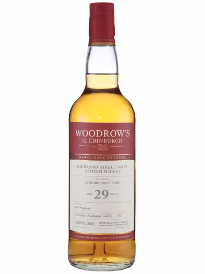 Ardmore 29 Year Old Woodrows of Edinburgh 56.6% 70cl